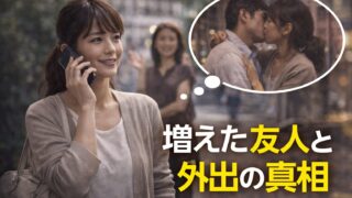柏市｜増えた友人と外出の真相2日調査