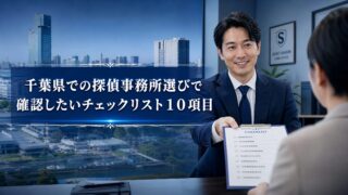 千葉県での探偵事務所を選びで確認したいチェックリスト10項目