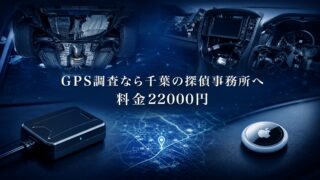 GPS発見調査なら千葉の探偵事務所へ｜料金22,000円