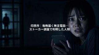 印西市|毎晩届く無言電話…ストーカー調査で判明した人物